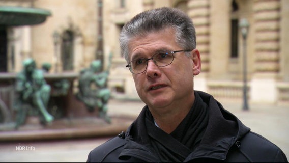 Ekkehard Wysocki, Religionspolitischer Sprecher der Bürgerschaftsfraktion Hamburgs. © Screenshot 