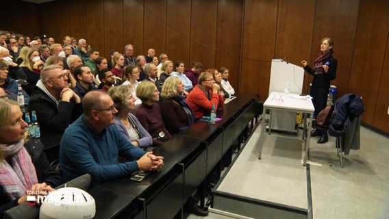Eine Vorlesung bei der "Night of the Profs" der Uni Kiel. © Screenshot 