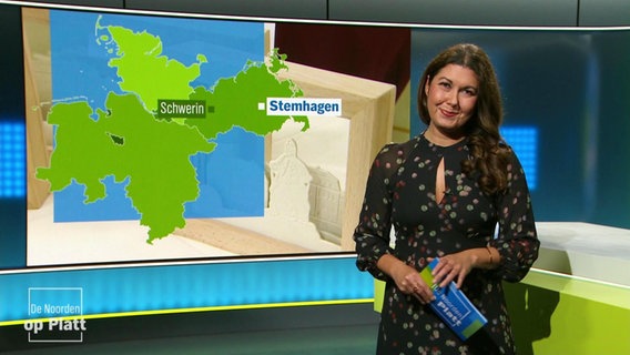 Vanessa Kossen snackt De Noorden op Platt an 26.11.2023. © Screenshot 