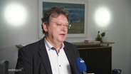 Reinhard Meyer (SPD), Wirtschaftsminister von Mecklenburg-Vorpommern © Screenshot 