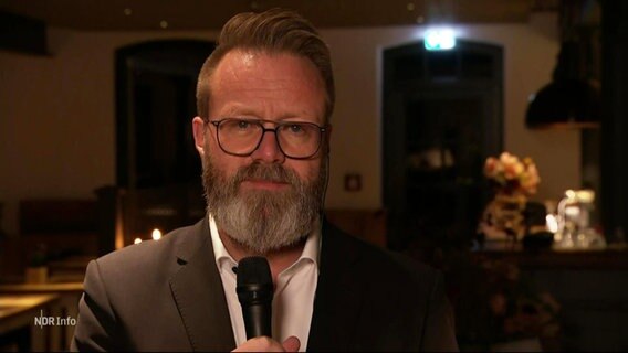 Der Wirtschaftsminister von Schleswig-Holstein, Claus Ruhe Madsen (CDU), im Interview. © Screenshot 