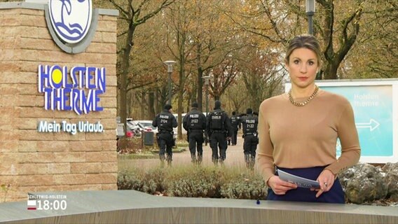 Eva Diederich moderiert Schleswig Holstein 18:00. © Screenshot 