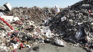 Mülldeponie in Güstrow. © Screenshot 