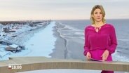 Eva Diedrich moderiert das Schleswig-Holstein Magazin. © Screenshot 