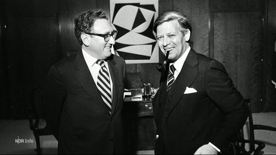Henry Kissinger und Helmut Schmidt. © Screenshot 