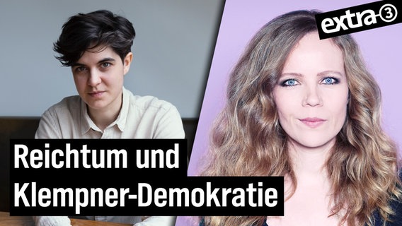 Reichtum und Klempner-Demokratie mit Marlene Engelhorn - Bosettis Woche #65 © NDR 