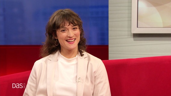 DAS! am 06.12.2023 mit Schauspielerin Friederike Becht. © Screenshot 