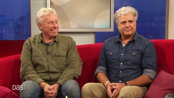 Biologen und Tierfilmer Jens Westphalen und Thoralf Grospitz zu Gast bei DAS! © Screenshot 