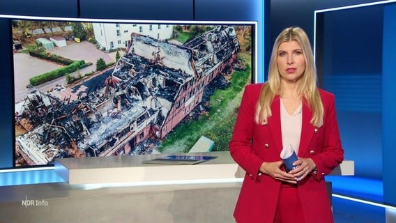 Nachrichtensprecherin Bibiana Barth. © Screenshot 