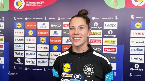 Emily Bölk – Kapitänin Deutsche Handballnationalmannschaft © Screenshot 