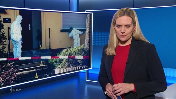 Die Moderatorin Juliane Möcklinghoff. © Screenshot 