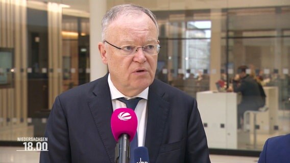 Stephan Weil (SPD), Ministerpräsident von Niedersachsen © Screenshot 