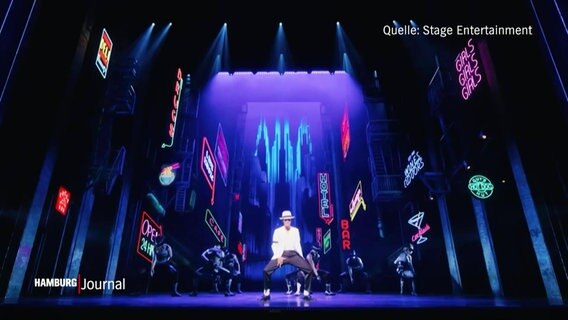 Ausschnitt des Michael Jackson Musicals auf dem New Yorker Broadway. © Screenshot 