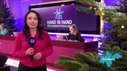 Monika Niedzelski berichtet aus dem NDR Callcenter in Hamburg-Rothenbaum. © Screenshot 