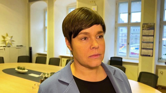 Rostocks Oberbürgermeisterin Eva-Maria Kröger © Screenshot 