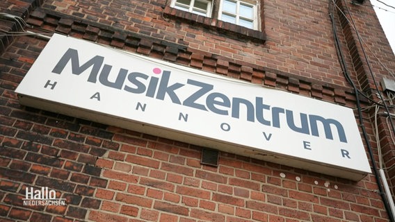 Schild vom MusikZentrum Hannover. © Screenshot 