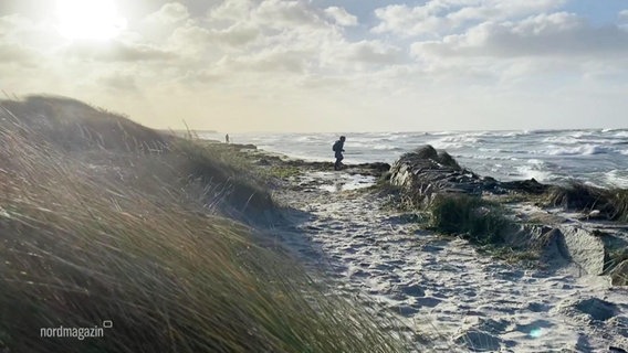Eine stürmische Ostsee. © Screenshot 