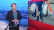 Christian Buhk moderiert das Hamburg Journal 18.00. © Screenshot 