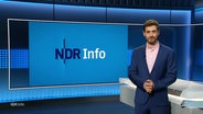 Daniel Anibal Bröckerhoff moderiert NDR Info. © Screenshot 