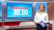 Kathrin Kampmann moderiert Niedersachsen 18.00. © Screenshot 