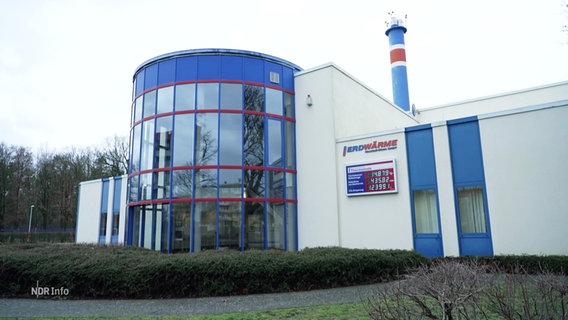 Das Forschungszentrum für Erdwärme in Neustadt Glewe. © Screenshot 
