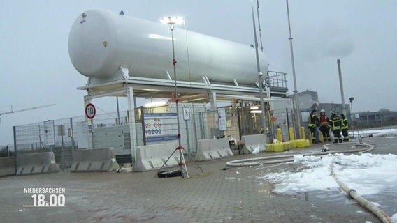 Eine Flüssiggas-Tankstelle. © Screenshot 