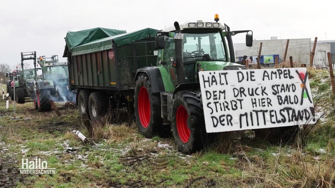 Proteste: Landwirte blockieren rund 60 Discounter