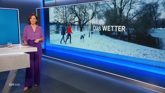 Romy Hiller moderiert NDR Info um 14:00. © Screenshot 