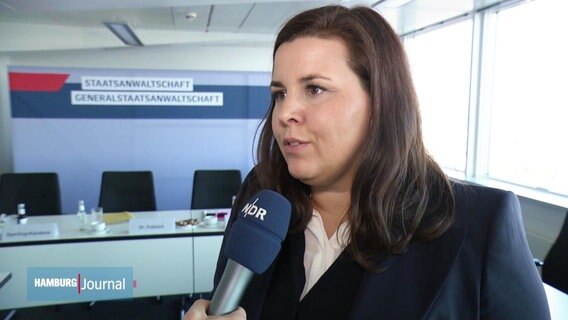 Hamburgs Justizsenatorin Anna Gallina (Grüne). © Screenshot 