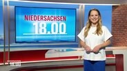 Tina Hermes moderiert Niedersachsen 18.00. © Screenshot 