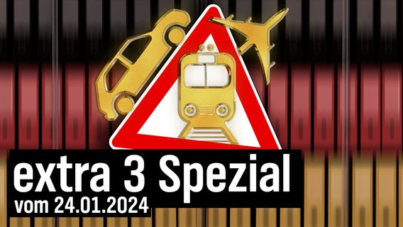 extra 3 Spezial: Best-of "Der reale Irrsinn" (Verkehr) vom 24.01.2024 © NDR 