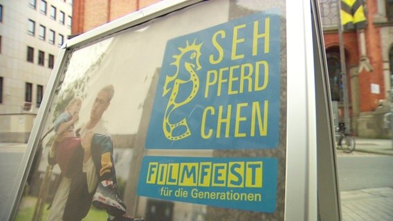 Plakat vom Filmfest "Sehpferdchen". © Screenshot 