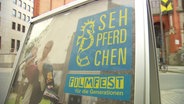 Plakat vom Filmfest "Sehpferdchen". © Screenshot 