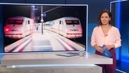 Romy Hiller moderiert NDR Info. © Screenshot 