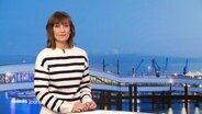 Theresa Pöhls moderiert das Hamburg Journal 18.00. © Screenshot 