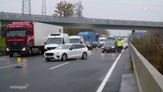 Stau auf der Autobahn. © Screenshot 