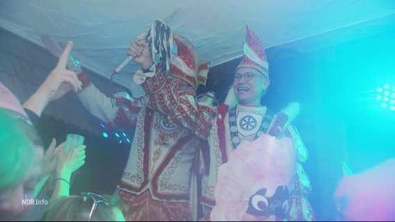 Yut und Thomas sind das Stadtprinzenpaar zum Karneval in Osnabrück. © Screenshot 