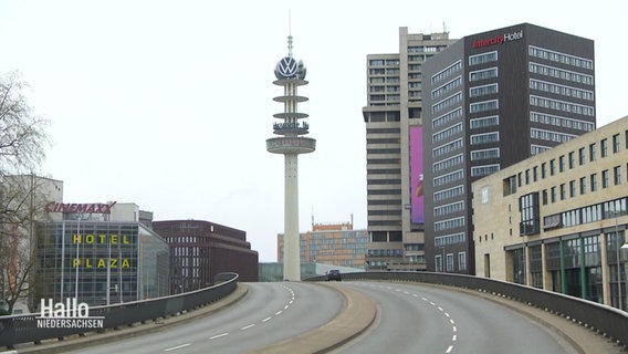 VW-Turm in Hannover. © Screenshot 