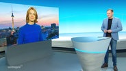 Jessy Wellmer im Gespräch mit Thilo Tautz. © Screenshot 