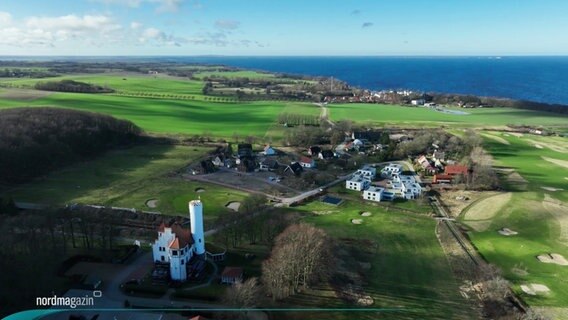 Das Dorf Ranzow liegt im Norden der Insel Rügen. © Screenshot 