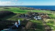 Das Dorf Ranzow liegt im Norden der Insel Rügen. © Screenshot 