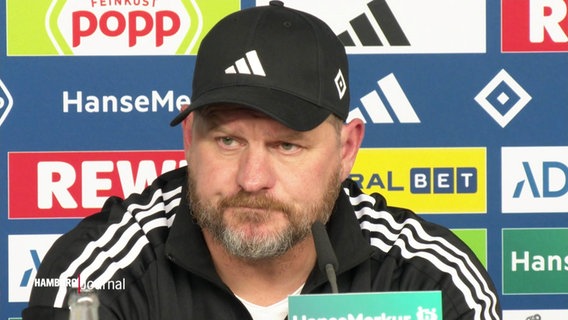 Steffen Baumgart ist neuer HSV-Trainer. © Screenshot 