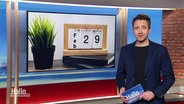 Jan Starkebaum moderiert Hallo Niedersachsen. © Screenshot 