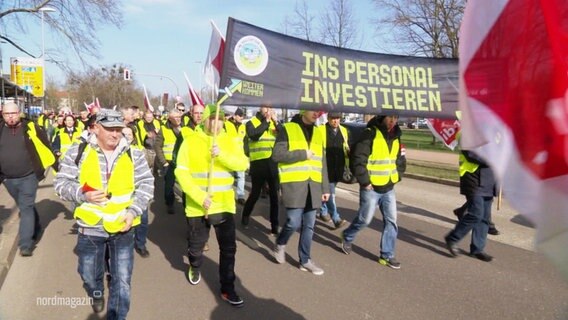 Protesttag von ver.di und Fridays for Future für besseren ÖPNV. © Screenshot 