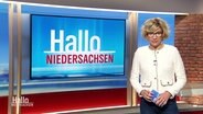 Christina von Saß moderiert Hallo Niedersachsen. © Screenshot 