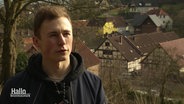 Der 21-jährige Bürgermeister von Lauenstein Tim Tietz (SPD) im Interview. © Screenshot 