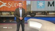 Thomas Görlitzer moderiert das Hamburg Journal 18.00. © Screenshot 