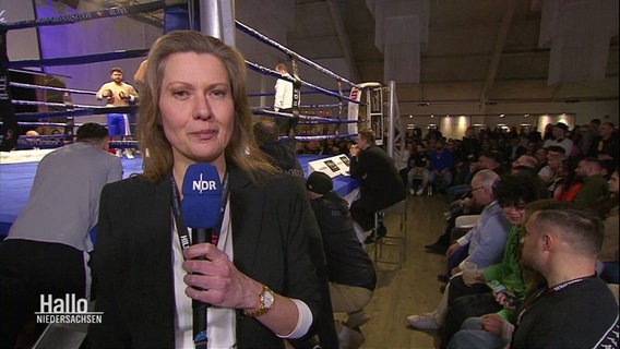 Reporterin Sonja Engelke. © Screenshot 