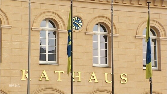 Das Schweriner Rathaus. © Screenshot 