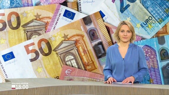 Marie-Luise Bram moderiert das Schleswig-Holstein Magazin um 18:00 Uhr. © Screenshot 